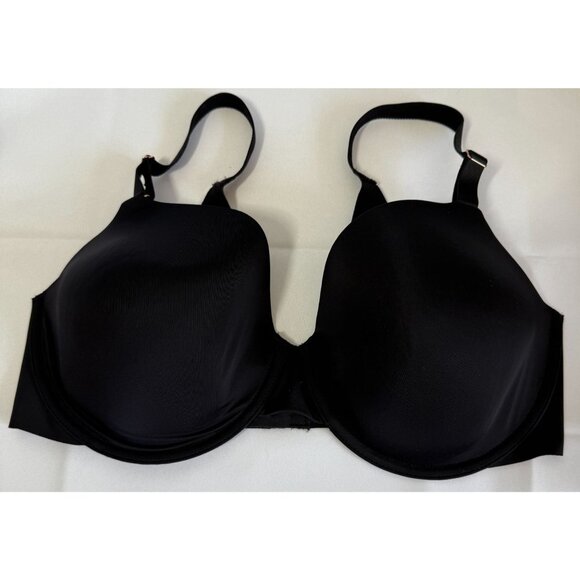SOMA Vanishing 360 Perfect Coverage Bra 38DD Black Wired Adjustable Straps - Picture 1 of 8